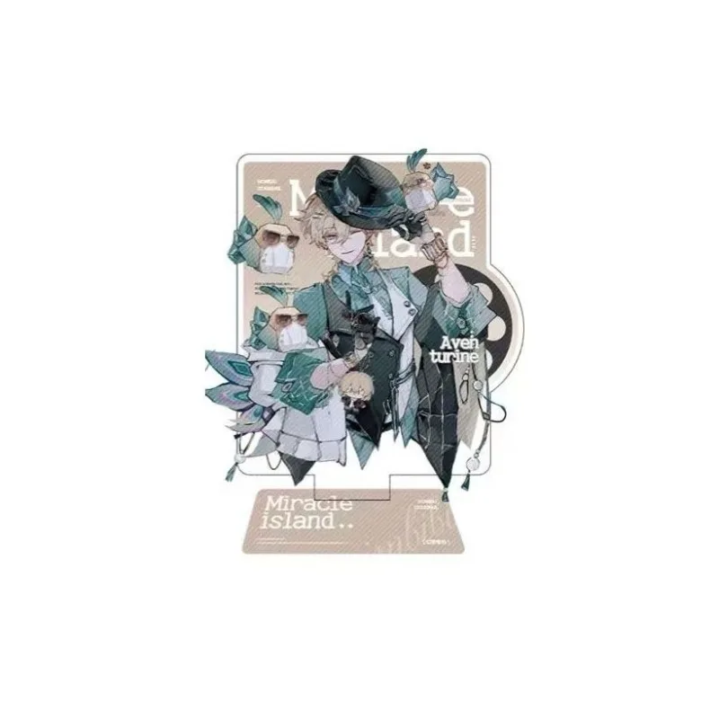10cm/3.93in Honkai: Star Rail Game Standing Plates Acrylic Card Figures Creativity Collectible Table Top Model Valentines Gifts - view 3