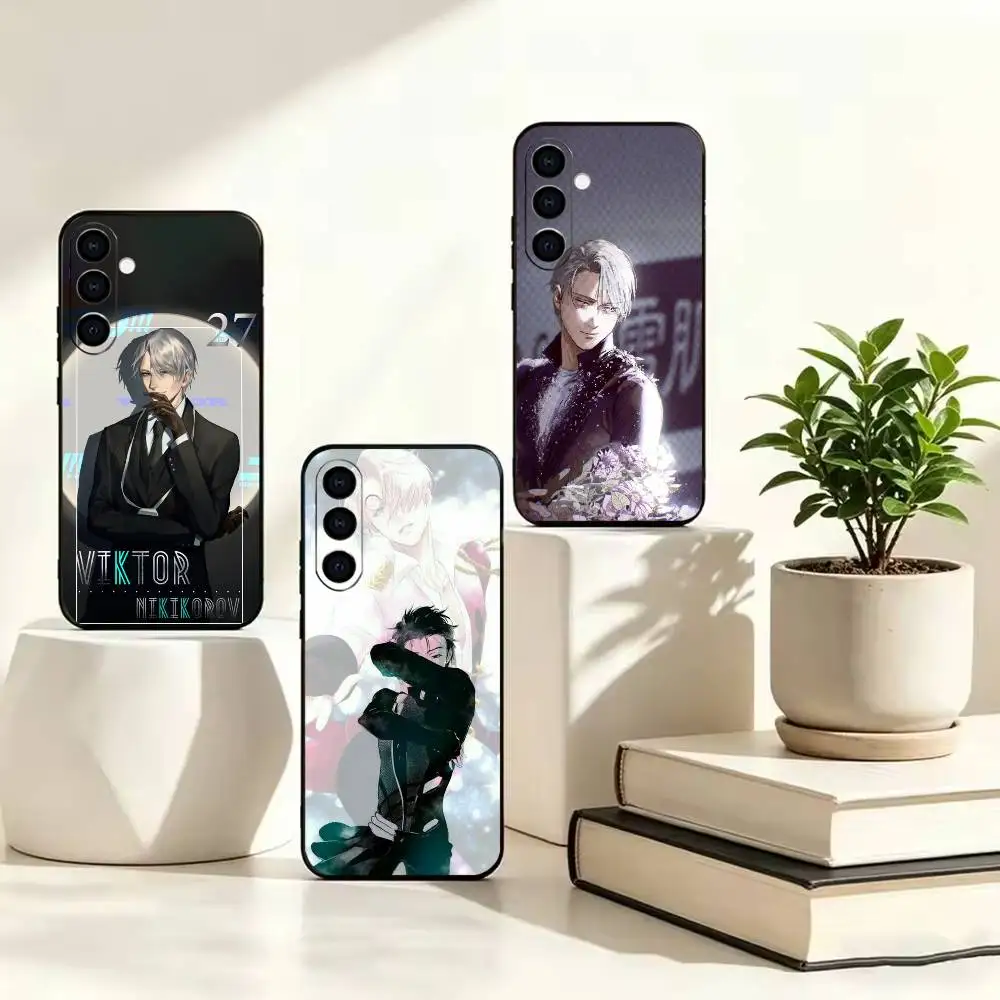 Russian skating legend coach V-Victor Phone Case For Samsung A73 20,21s,22,31,32,52,53,72 Soft Black Shockproof Cover