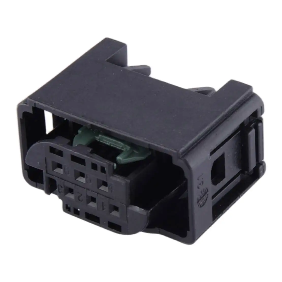 6-Pin Female Connector Adapter Plug & 6 Terminal Seal Kit Fit for Car Electronic Throttle Body