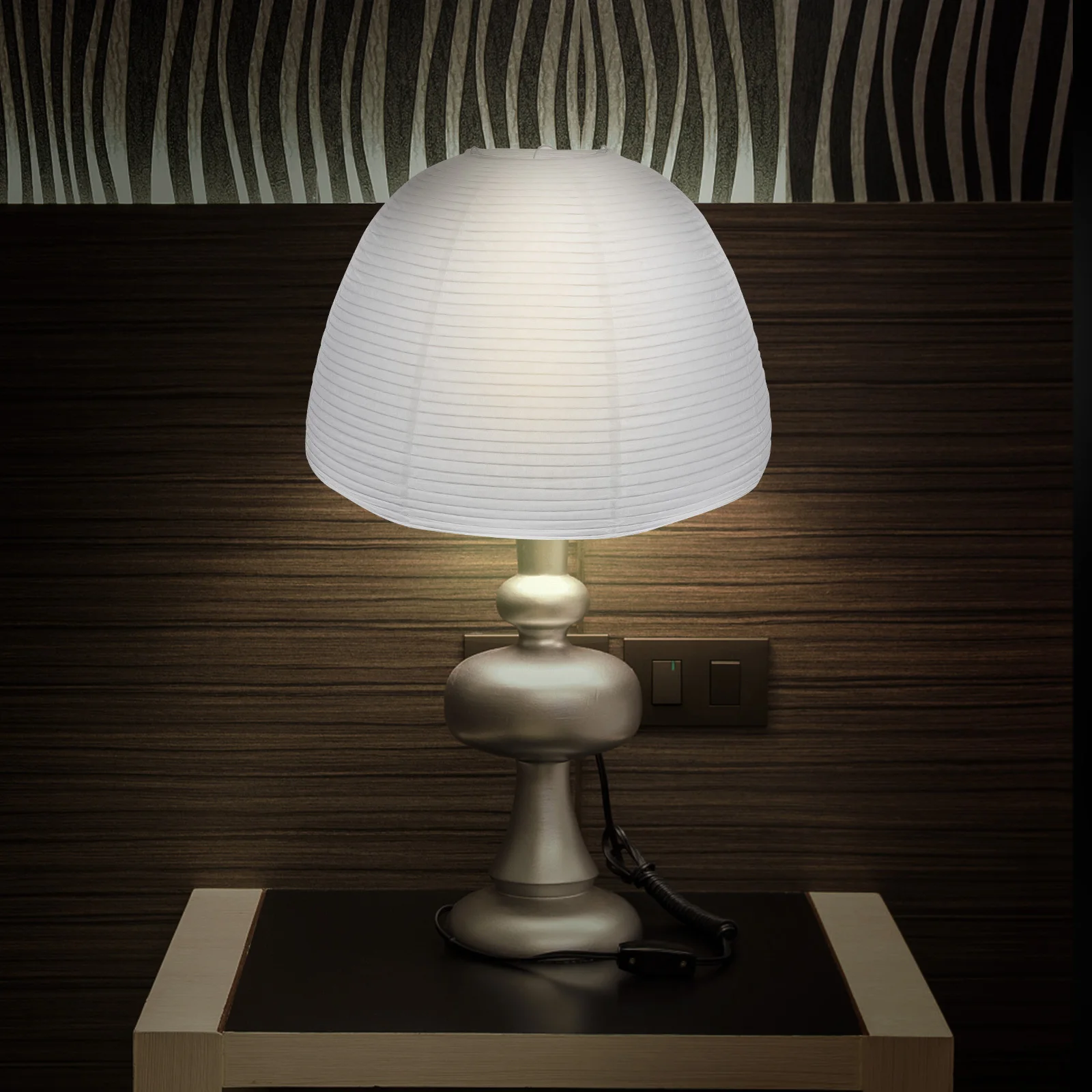 

Lantern Shade Exquisite Decorative Iron Craft Paper Lampshade Home Accessories Warm Atmosphere Bedroom Living Room