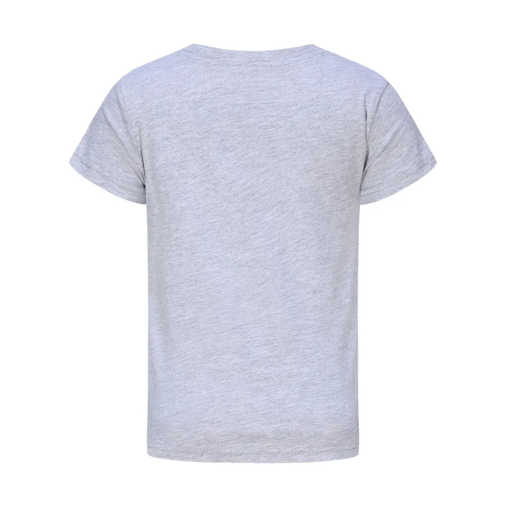 Geometry Dash TShirt Kids Cartoon Clothes Boys 100% Cotton T-shirt Children Fashion Clothing Toddler Girls Short Sleeve Tops