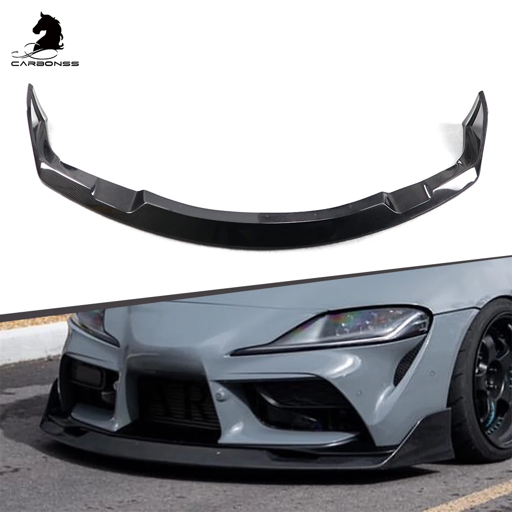 

AG Style Carbon Fiber Front Bumper Lip Splitter for Supra GR A90 MK5 Coupe 2019-2024