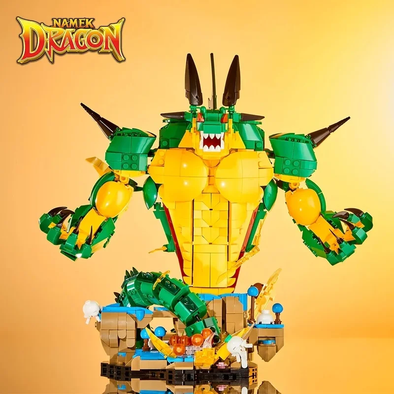 

Namek Dragon Porunga High Difficulty Assembly Model Kit Desktop Ornament Action Figures Boys' Puzzle Toys Collectible Gift