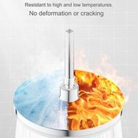 Large 23CM Standing Bath Bowl 360 degree Rotation 6 Spray Modes Round Shower Head Adjustment Pressure Shower Head Replacement