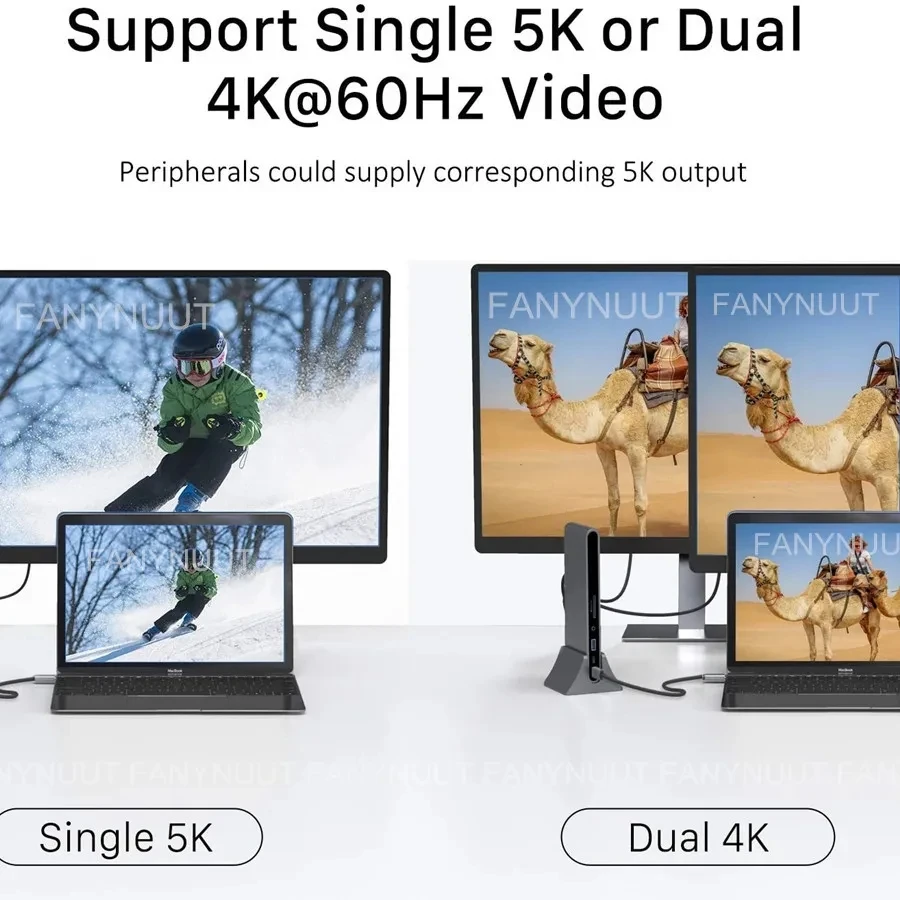 كابل USB4 USB C 40Gbps 8K كابل يدعم البيانات كابل شحن سريع 8K فيديو لأجهزة MacBooks Hubs E-Gpu iPhone15 Pro USB4.0 كابل #5