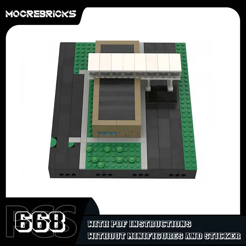 Angepasstes Modell Erste Finanzbank Bausteine Street View Architektur DIY Ziegel Klassisches Spielzeug Set Kinder Weihnachtsgeschenke