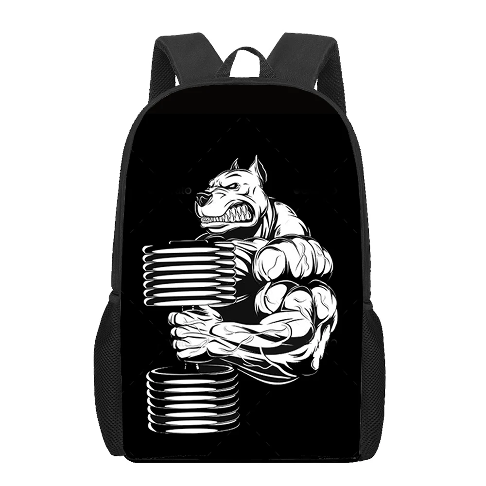 Exercise Bodybuilding Bookpack GYM Fitness Women Men Backpacks Children School Bags Teenager Laptop Bagpack Travel Bagpack