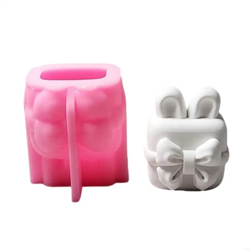 

Rabbits Ear Bowknot Silicone Molds for Epoxy Resin Making Fondant Silicone Molds for Chocolate Cake Baking