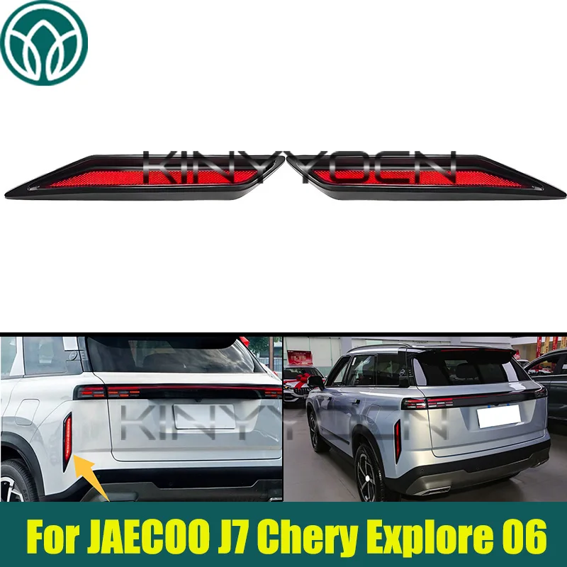 1Pair Led Rear Bump…