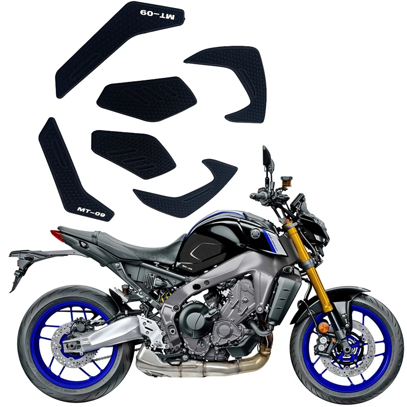 

Motorcycle Stickers fuel Tank sticker Pads Accessories tank pad For yamaha mt09 MT-09 2021 2022 2023 tank protection knee pads