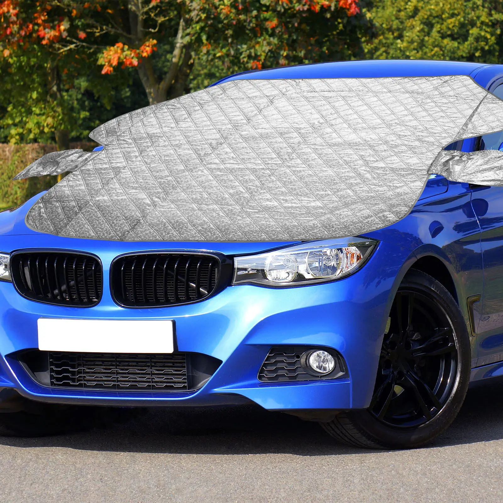磁気式車用フロントガラス雪氷カバー-アルミフィルム製-耐久性-防水-suv-キャブ対応-車用雪カバー-ウィンドウシールド
