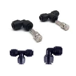 Atomizing Misting Nozzle Garden Water Irrigation Sprinkler Quick Pushing Nozzles For Misting Cooling System