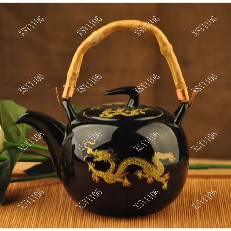 

Чайник-кувшин японского типа с большой емкостью 1000 мл, китайский чайник для чая Пуэр, кофейный набор, посуда для чаепития