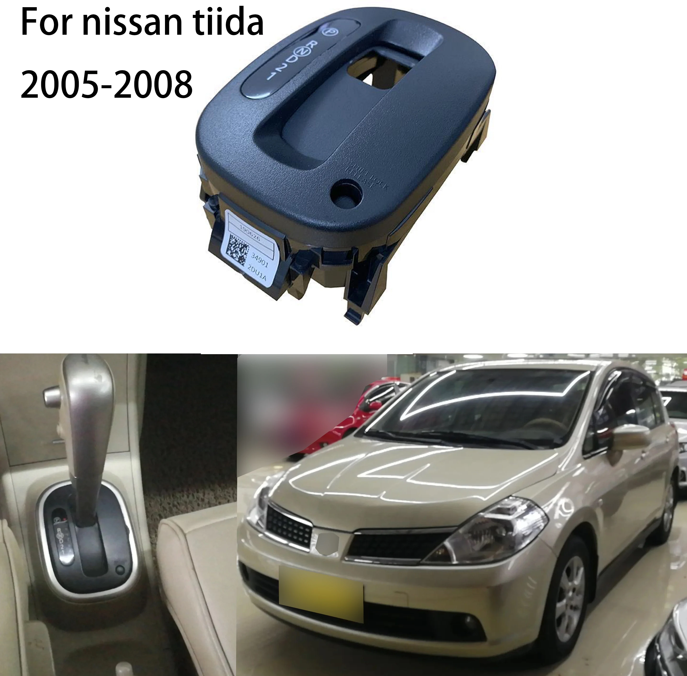 

AH774 OME 349012DU1A For nissan tiida 2005-2008 gear shift knob Gear shift lever cover car shift level