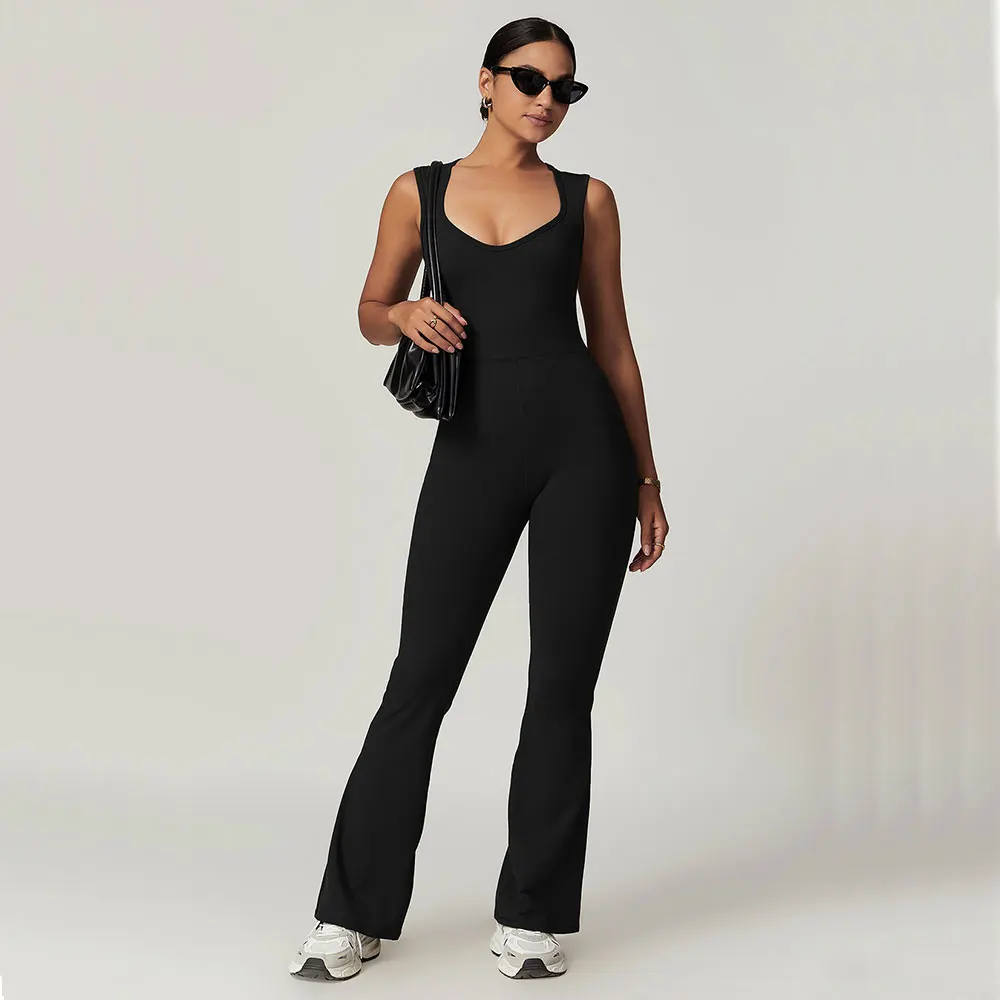 Jumpsuit Gym Set Women Clothes Training Yoga Suit Sportswear Women Sports Jumpsuit Fitness Rompers Stretch Workout Bodysuits