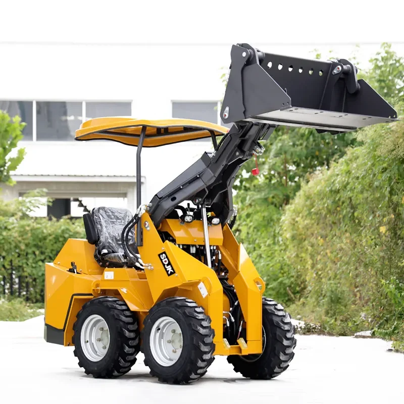 

Construction Machinery Skid Steer Crawler Wheel Loader Earth-moving Machinery Loaders New Type Mini Skid Steer Loader