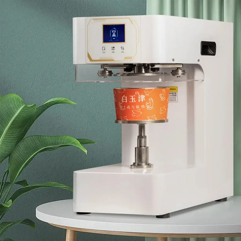 

2025 Electric Aluminum Can Sealer for Small Businesses Including Beer and Tin Can Pressure Sealing Electric Carton Packaging