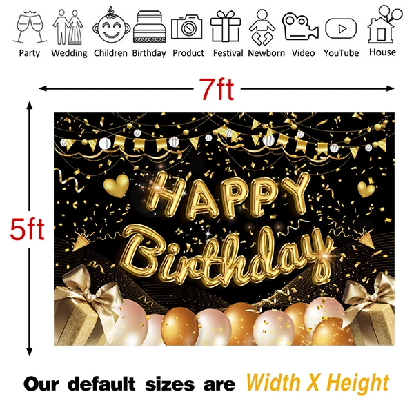 لافتة خلفية لعيد الميلاد السعيد باللونين الأسود والذهبي، خلفية للألعاب النارية اللامعة لمستلزمات ديكور حفلات أعياد الميلاد