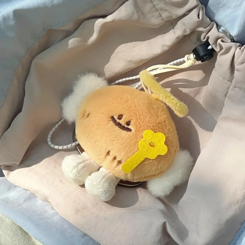 

Cartoon Cute Angel Little Potatoes Plush Doll Plush Toy Soft Stuffed Doll Keychain Car Key Ring Backpack Bag Decor Gift