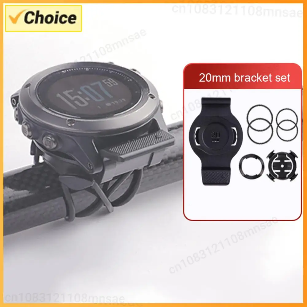 

Крепление для велокомпьютера 20/22/26 мм, съемный держатель для велокомпьютера, быстросъемное крепление QuickFit для MTB велосипедов, основание для велокомпьютера Garmin