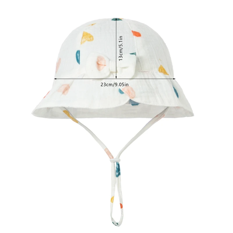 Children s Bucket Hat with Adorable Bow Detail Stylish Wide Brim Sun Protection Cap for Girls Perfect for Outdoor Fun and Play