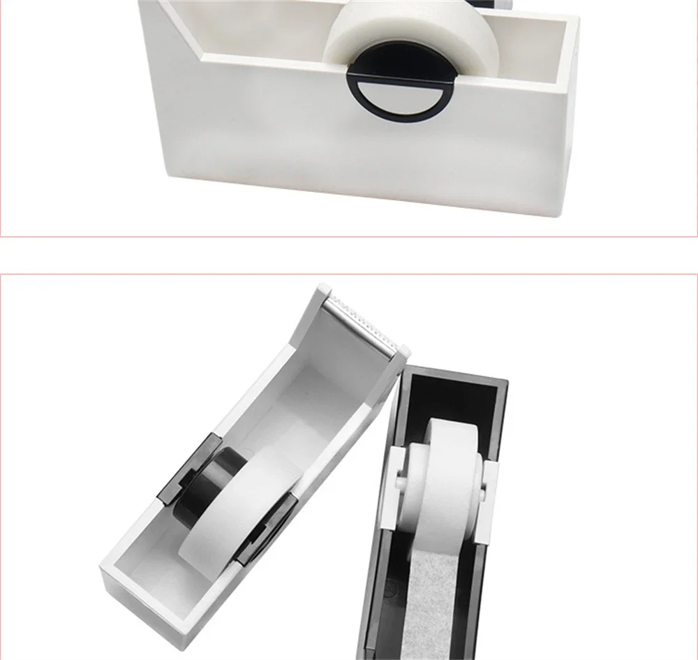 Lash Extension Supplies Tape Cutter Plastic Cutting Makeup Extension Rotating Eyelash Tape Cutter Lash Adhesive Tape Split Tools