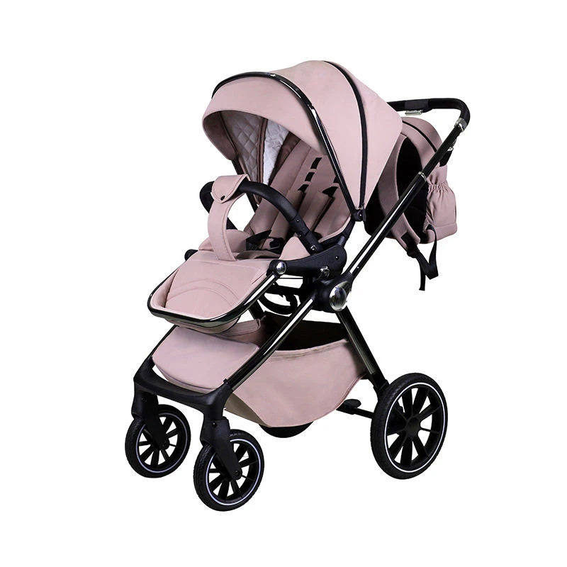 

Sitting, Reclining, Folding, High-view Baby Stroller, Lightweight Stroller, Four-wheel Stroller