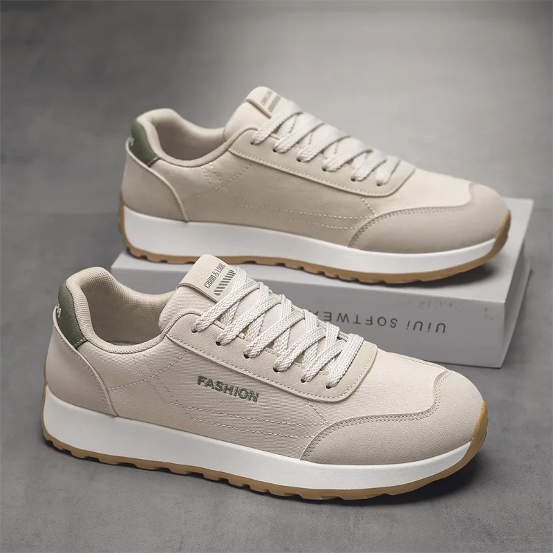 

Men's casual shoes four season fashion versatile comfortable breathable thick sole outdoor anti slip wear-resistant casual shoes