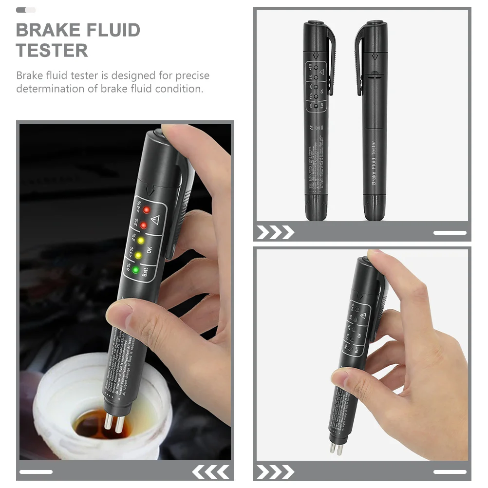 

Brake Fluid Tester Pen Compact Testing Tool For Car Motorcycle Bicycle Brake Oil Fluid Liquid Tester Reliable