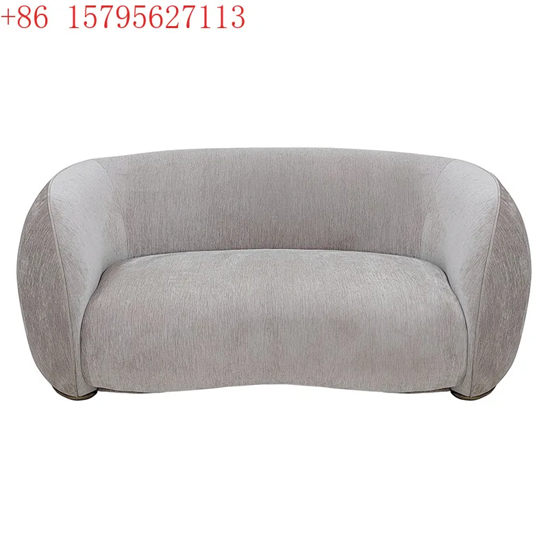

Stainless steel frame universal all-season business fleece fabric sofa