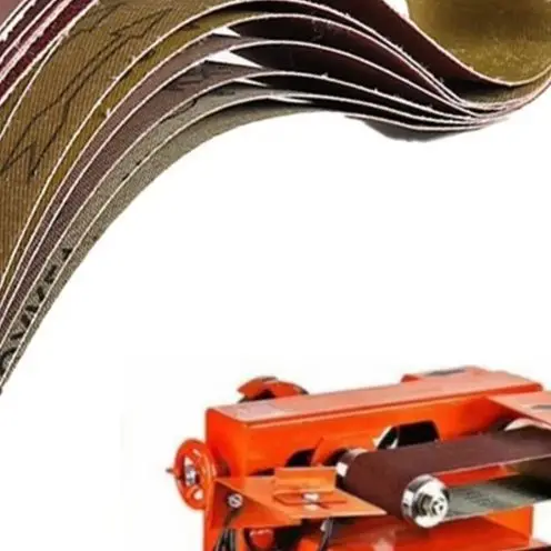 7PCS 50x686mm Sanding Belts for Belt Sanders Used on Stainless Steel Non Ferrous For Metals Plywood Particle Board and Rattan