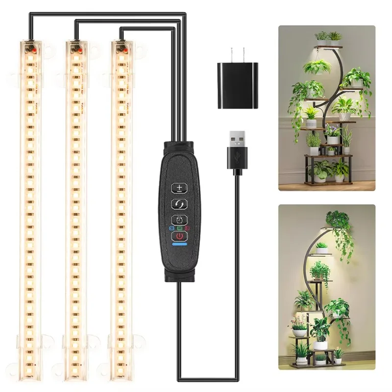 

40W Flat Panel Flower Stand Using USB Full Spectrum Full Light Emitting Diode Red Plant Gardening Plant Orchid Growth Light