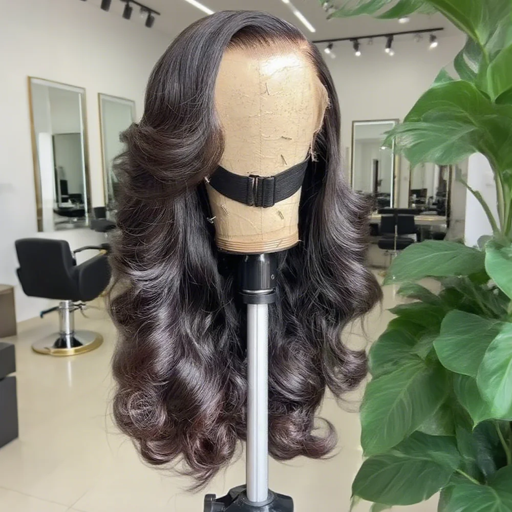 

40Inch Body Wave Human Hair Wigs 13x6 Hd Lace Frontal Wig 250 Density 13x4 Transparent Pre Plucked Brazilian Lace Wigs For Women
