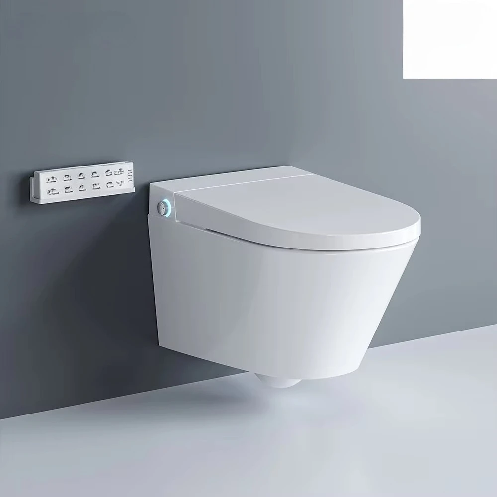 Without Tank Retail Listed, Inquire for Wholesale: US Local Stock Wall Hung Bidet Toilet Luxury Smart Toilet