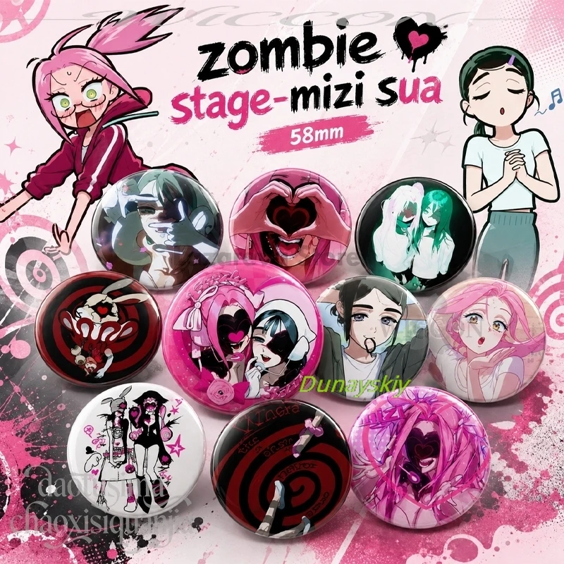 Halloween Costumes Alien Stage Badges Tinplate Soft Button Pin Brooch Metal Badge Custom Accessories Birthday Gifts Woman