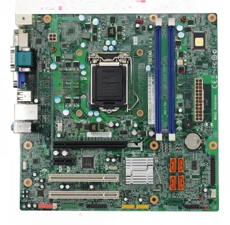 

For Lenovo Qitian M4330 Yangtian W4060D W2090D IH61MA H61H2-LM5 V: 1.0 Main Board