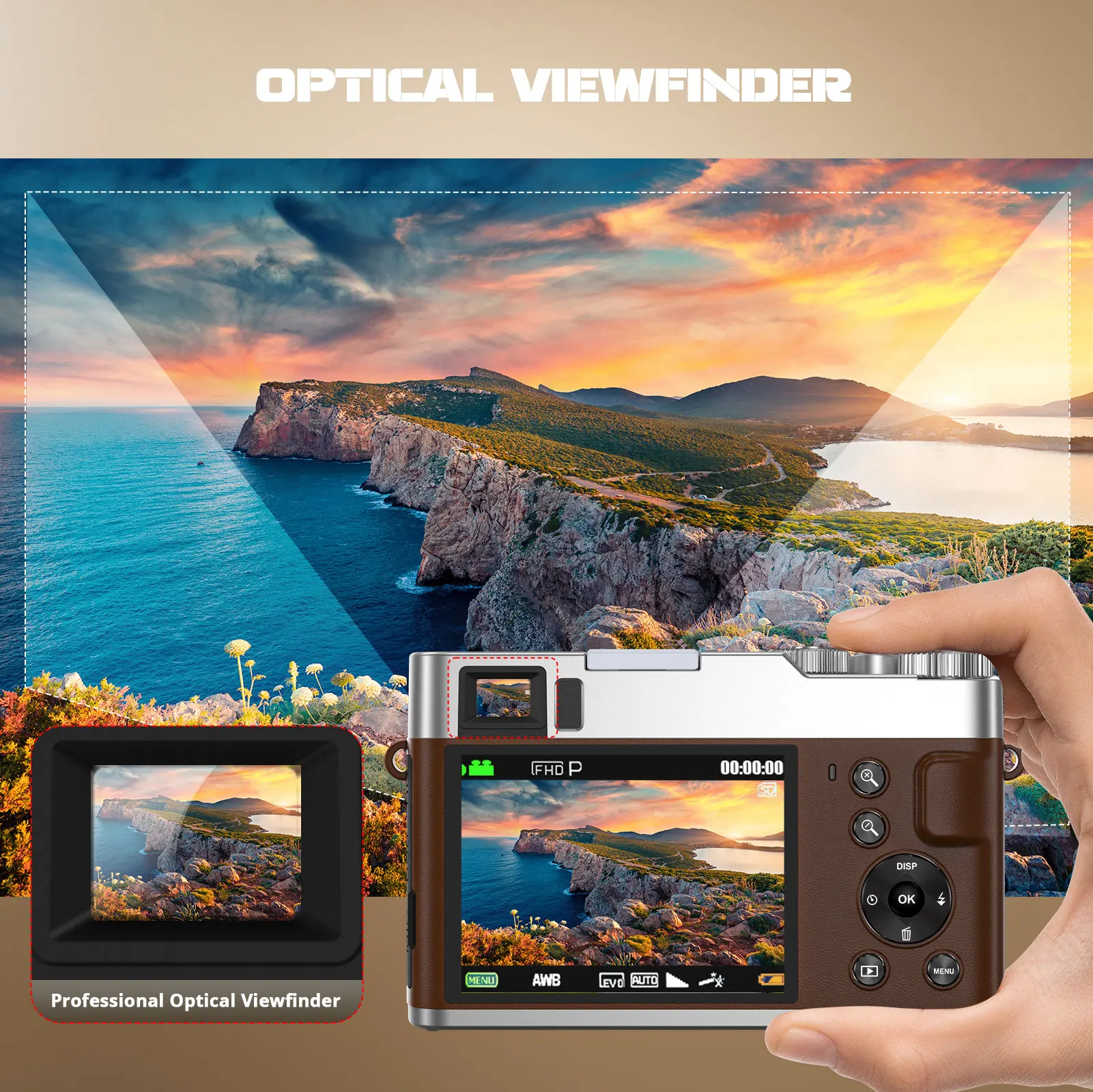 Kamera Digital 9PC 4K, 48MP Vl - Beauty Makeup Camera ulasan dan harga