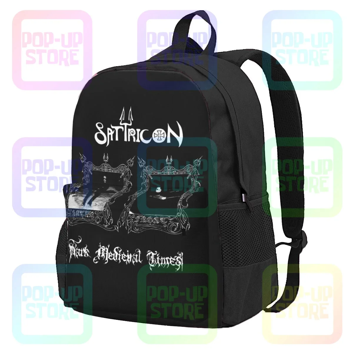 Satyricon Dark Medieval Times Ulver Darkthrone P-352 Large Capacity Backpack School Large Capacity