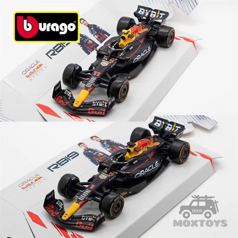 Bburago 1:43 2023 F1 Oracle RB Racing RB19 No.1/No.11 Diecast Car