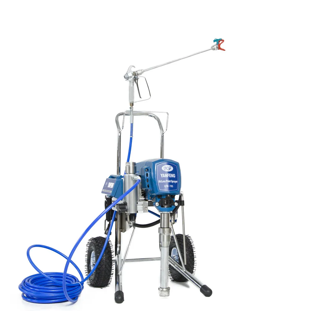 เครื่องพ่นสีแบบไร้อากาศสำหรับงานตกแต่งหลังคาแรงดันสูงยี่ห้อหยานเฟิง