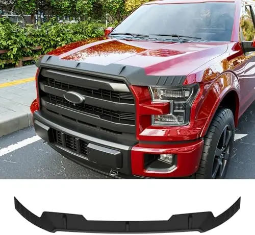 

POWOQ Hood Deflector for 2015-2020 F-150 – TPE Hood Protector Shield Replacement Accessory