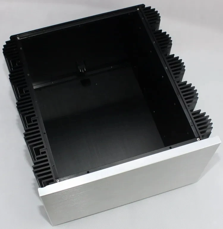 WA80 Aluminum enclosure Preamp chassis Power amplifier case/box size 425*407*260mm