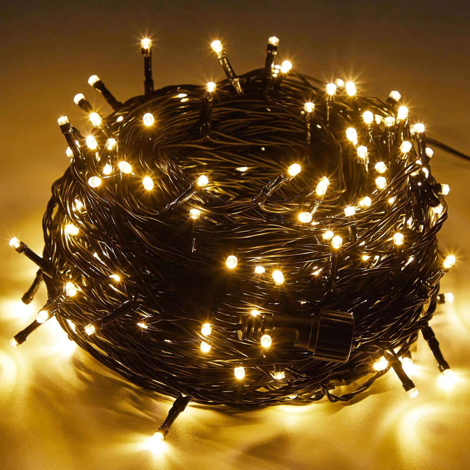 20/50/100M Christmas LED Outdoor String Lights Plug in Memory 8 Mode Extendable Fairy Light Garden Wedding Xmas Tree Decoration