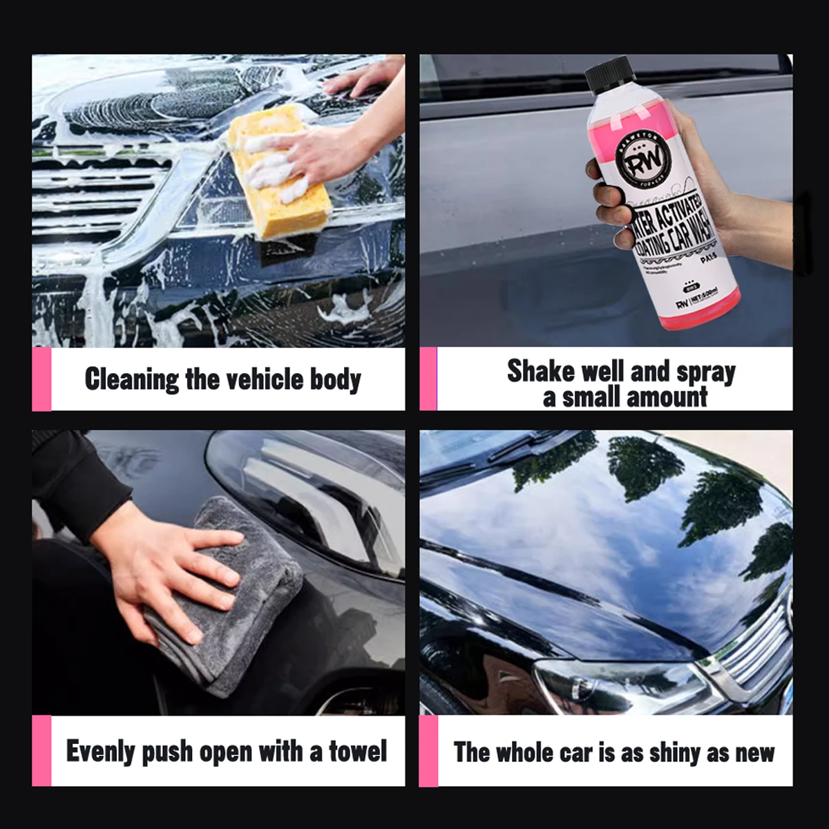 Polishes Advanced Ceramic Spray Speed-Curing Effect Exceptional Water Repellency Rapid Coating Gloss Car RVs Motorcycle Boat ATV