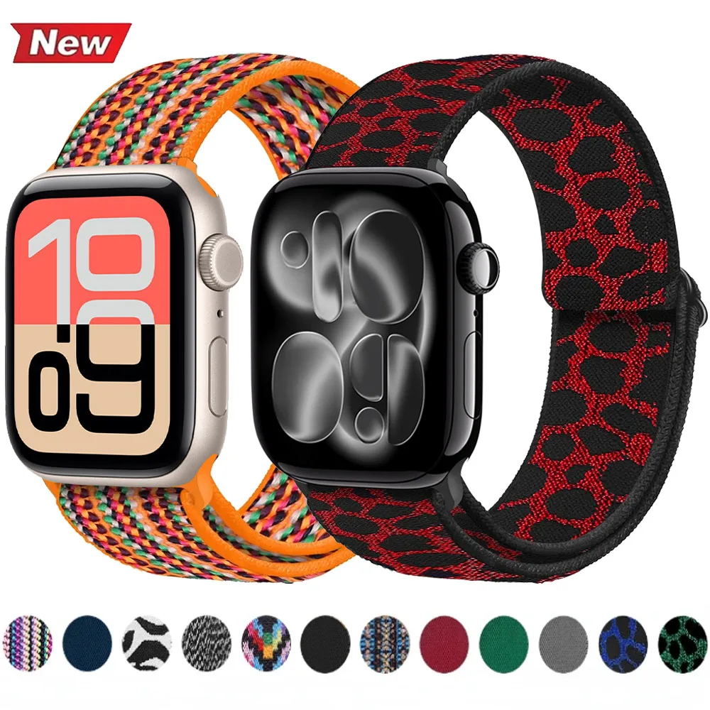 Nylon-Armband für Apple Watch Ultra3/2 49mm 11 10 42mm 46mm 9 8 7 45mm 41mm Armband Band iWatch Series 6 5 SE 44mm 40mm 38mm Gürtel