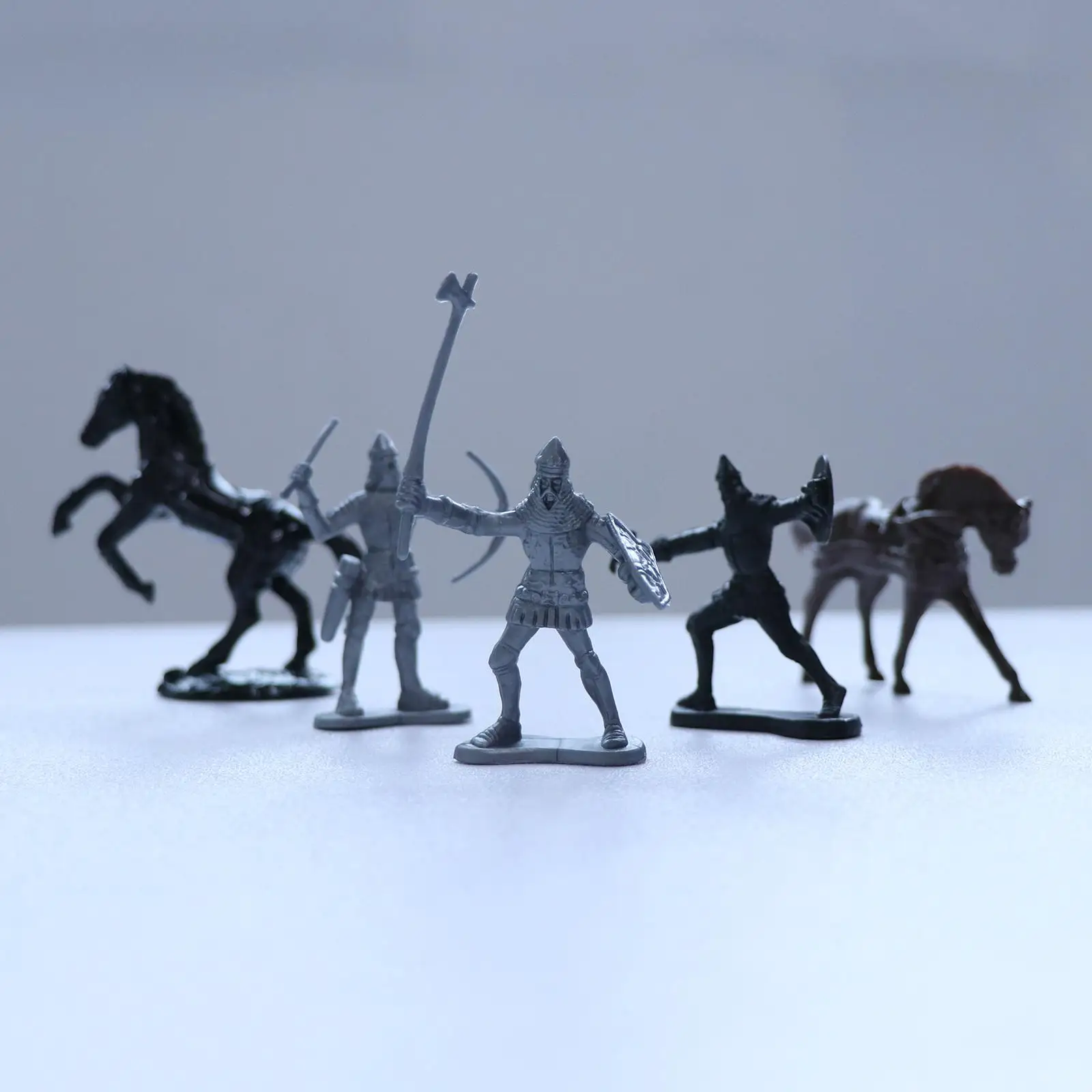 Brave Knights: conjunto de figuras de acción con caballo y accesorios