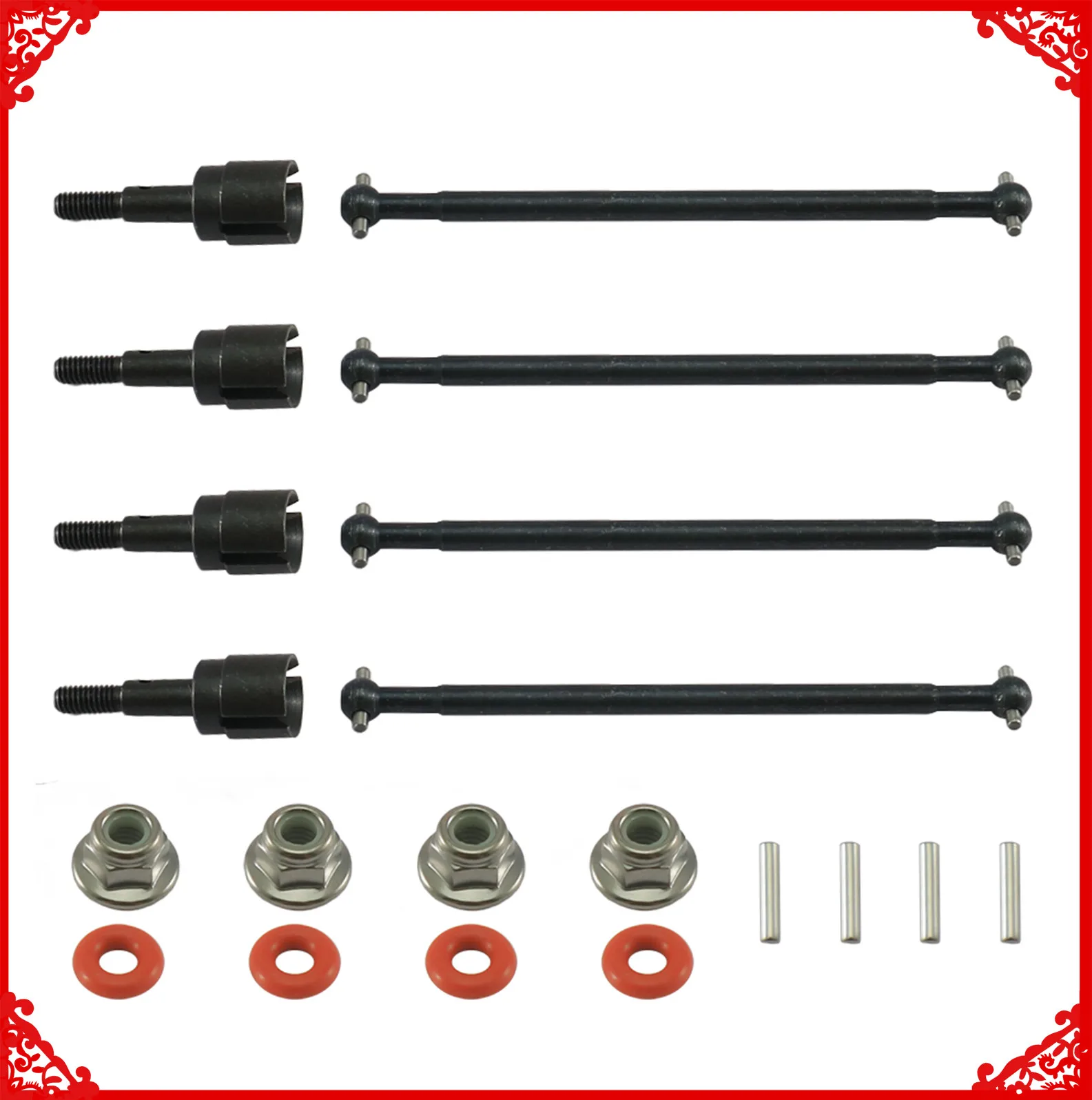 

RCAWD 02033 приводной вал для 1/10 Гонки Redcat Volcano EPX PRO Lightning STK обновленные детали