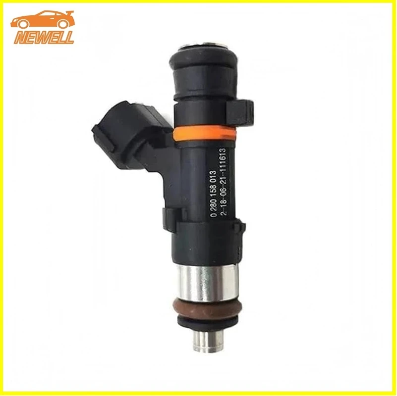 4pcs 0280158013 16600AX200 16600-AX200 Fuel injector For Nissan Note Micra III 3 C+C K12 E11 Engine Nozzle