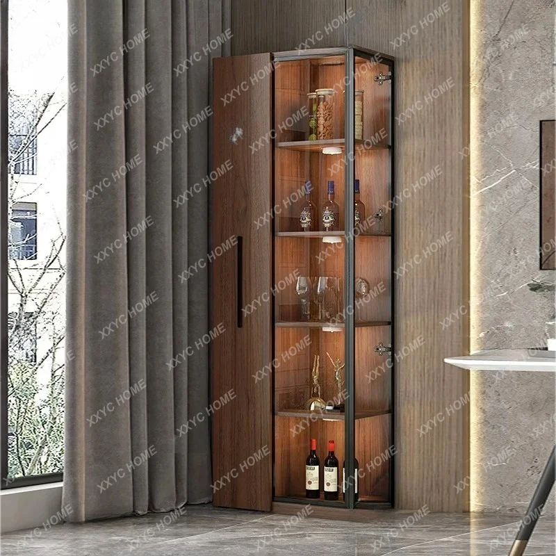 XX Creative Popular Wine Cabinet Display Living Room Retro Storage Wine Cabinet Small Corner Bar Furniture Drankenkast