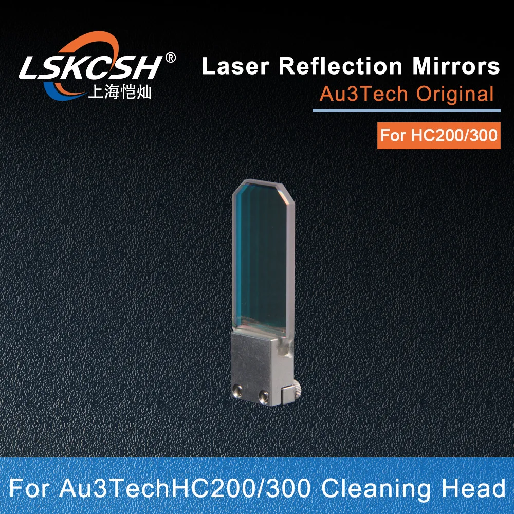 Imagem -06 - Lskcsh-lente Reflexiva a Laser Original Espelhos de Reflexão com Suporte Cle Manual 30x14x2 mm Au3tech Hc200 Hc300